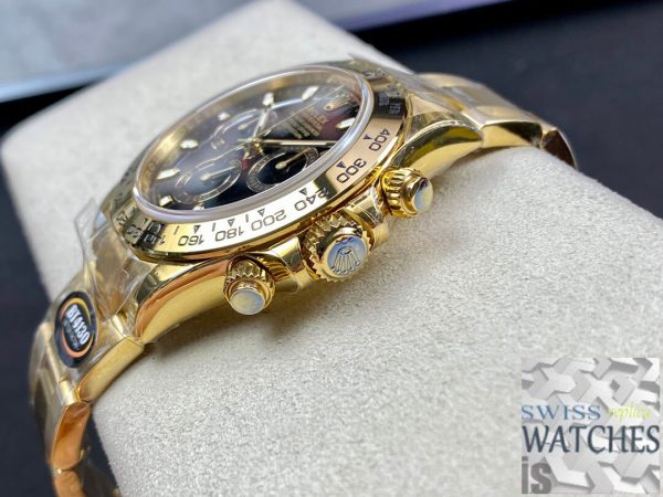 Replica Rolex Daytona M116508-0004 1:1 Best Edition BT Factory Yellow Gold – Bild 7
