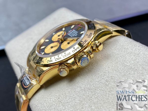 Replica Rolex Daytona M116508-0009 1:1 Best Edition BT Factory Yellow Gold – Bild 7
