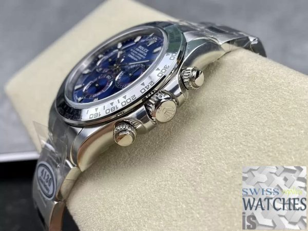 Replica Rolex Cosmograph Daytona M116509-0071 1:1 Best Edition Clean Factory Blue Dial – Bild 8