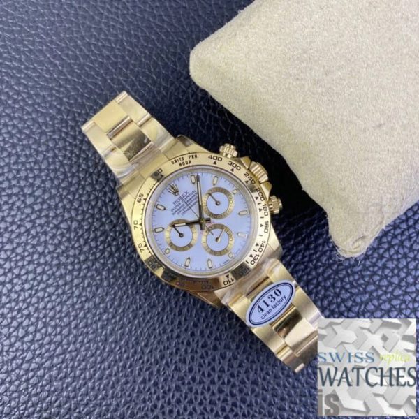 Replica Rolex Cosmograph Daytona M116508-0001 1:1 Best Edition Clean Factory Yellow Gold – Bild 9