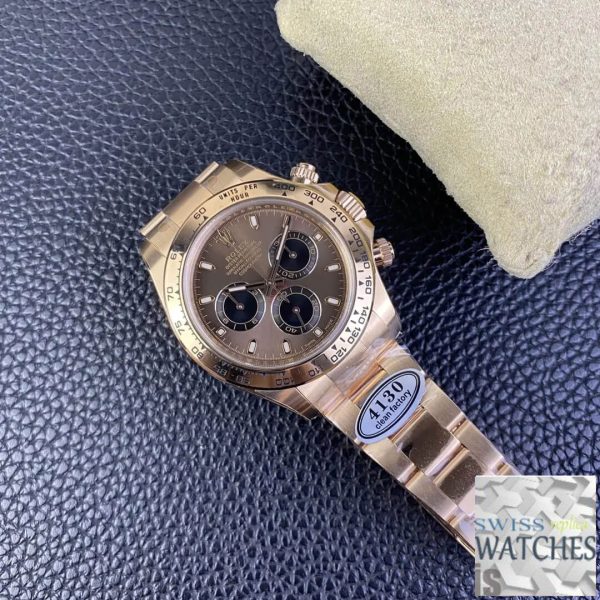 Replica Rolex Cosmograph Daytona M116505-0013 1:1 Best Edition Clean Factory Rose Gold – Bild 10